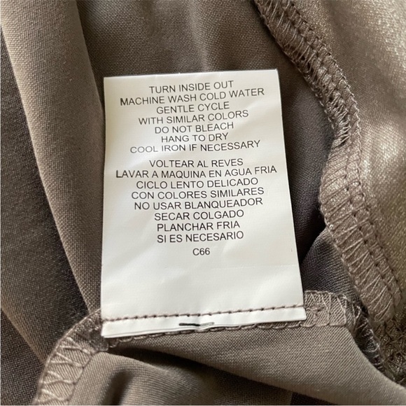 June & Hudson Metallic Top, Size L - Picture 5 of 6